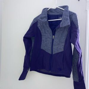 North Face Women’s Pseudio Moto Jacket Purple